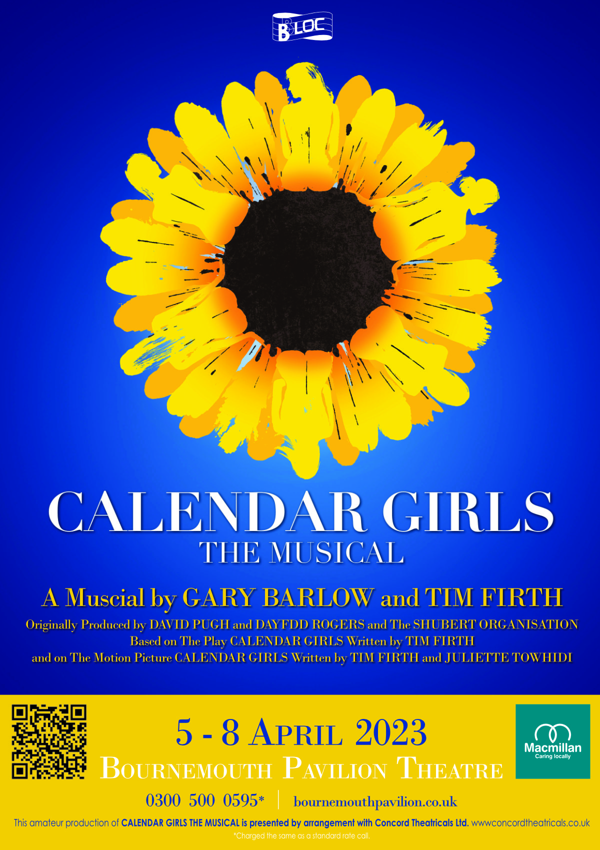 Calendar Girls The Musical Poster